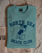 North Sea Beach Club Aquamarine Sweatshirt by ART DISCO Original Goods