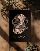 Limited Edition ‘Deep Sea Diver’ A5 Print by Art Disco