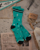 'Stargazer' Retro Stripe Tube Socks by Art Disco Original Goods