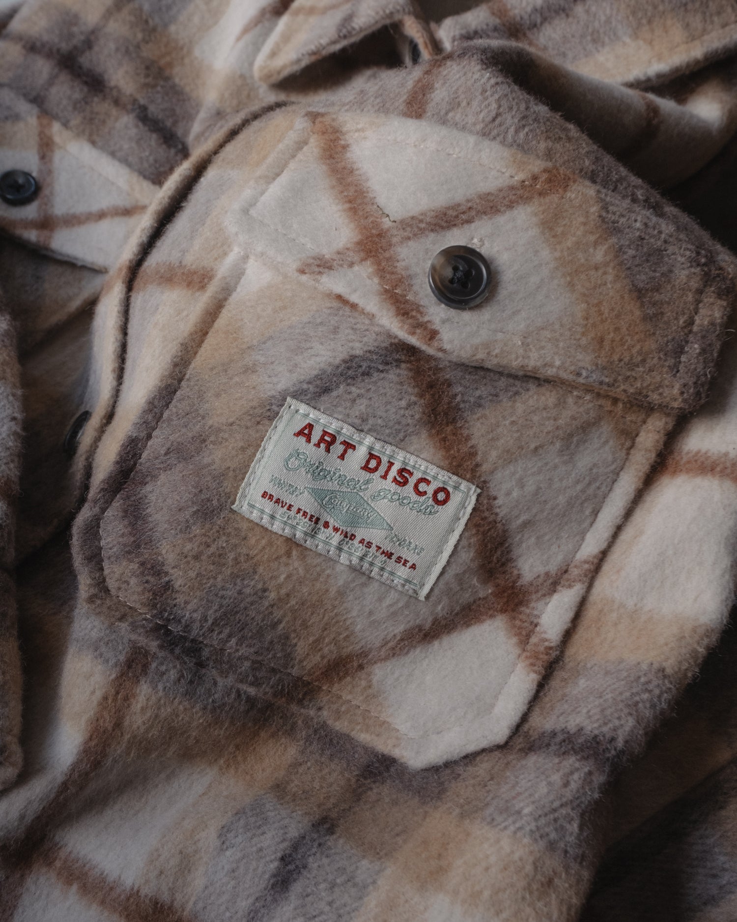 The Wildwood Plaid Overshirt by Art Disco